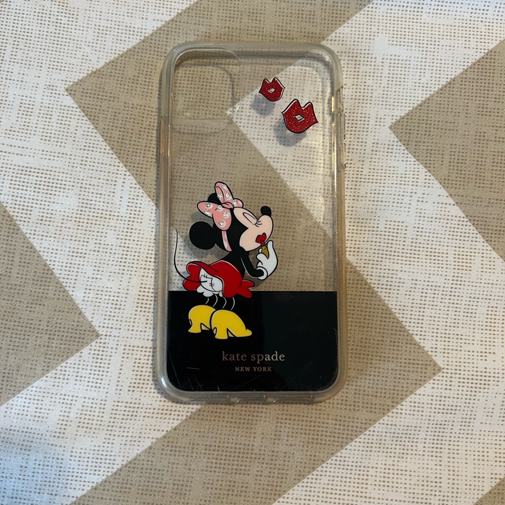 kate spade new york x minnie mouse iphone 11 case